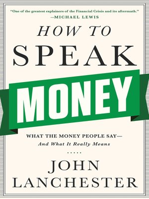 cover image of How to Speak Money